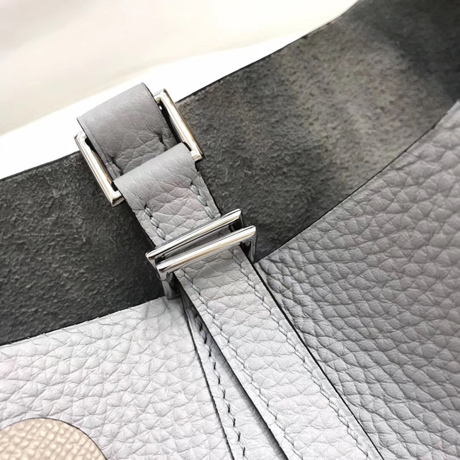 エルメス ピコタンロックPM ブルーグラシエ クレマンス シルバー金具