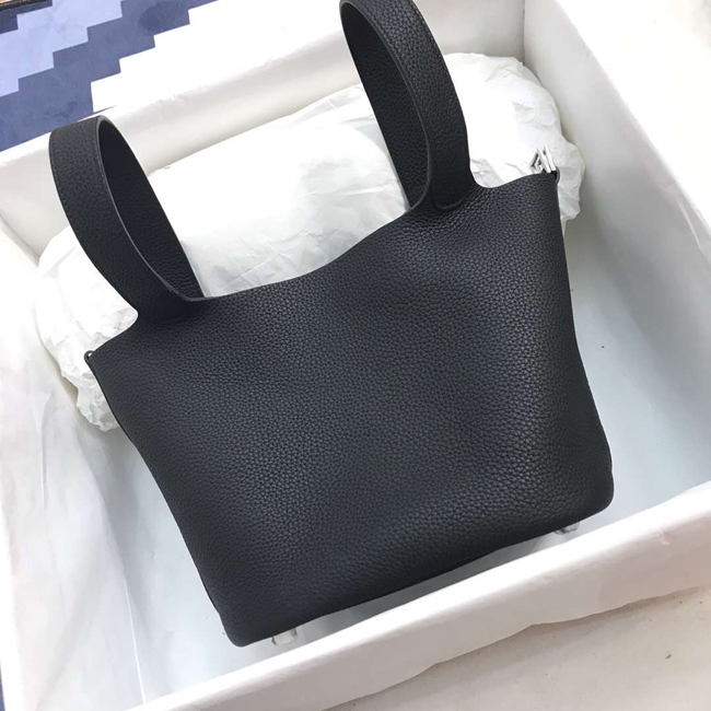 エルメス ピコタンロックPM ブラック クレマンス シルバー金具