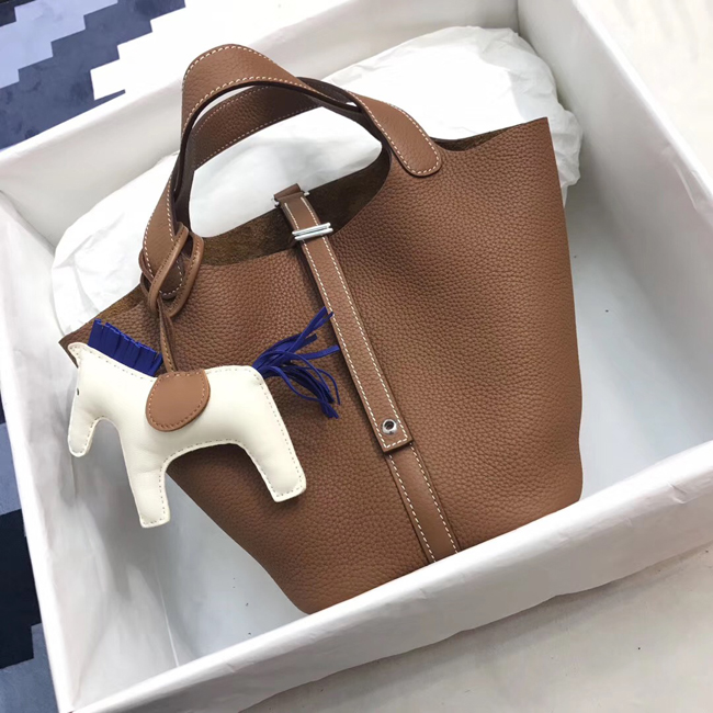 エルメス ピコタンロックPM ゴールド クレマンス シルバー金具