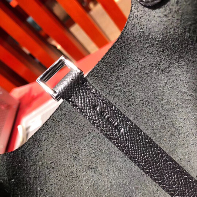 エルメス ピコタンロックPM ブラック ヴォーエプソン シルバー金具