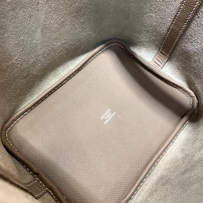 エルメス ピコタンロックPM エトゥープ ヴォーエプソン シルバー金具