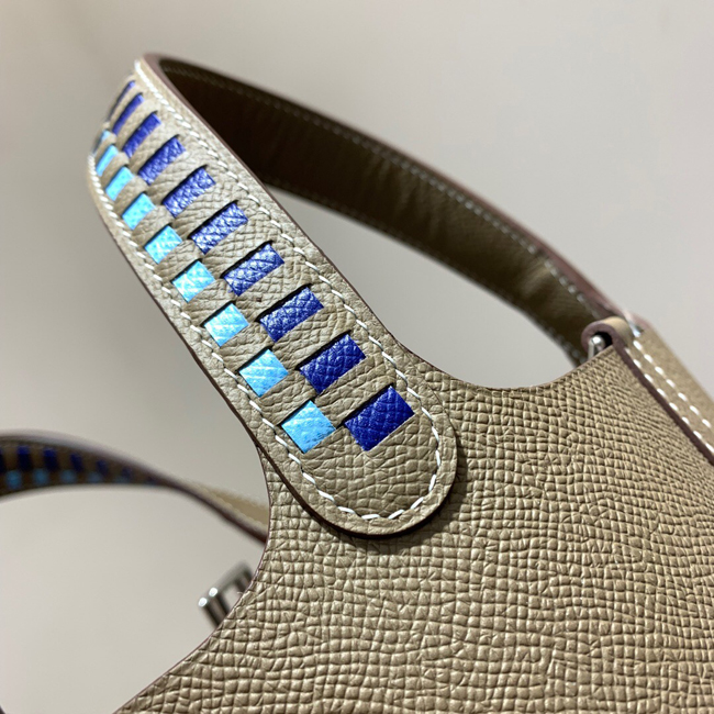 エルメス ピコタンロックPM エトゥープ ヴォーエプソン シルバー金具