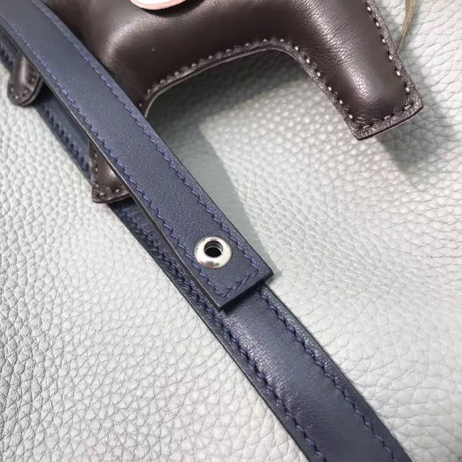エルメス ピコタンロックエクラPM グリムエット/ブルーサフィール クレマンス シルバー金具