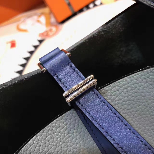 エルメス ピコタンロックエクラPM グリムエット/ブルーアガット クレマンス シルバー金具