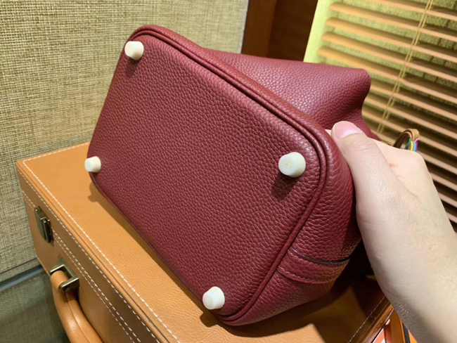 エルメス ピコタンロックMM ルビー クレマンス ゴールド金具