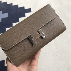エルメス コンスタンスロング エトゥープ ヴォーエプソン シルバー金具
