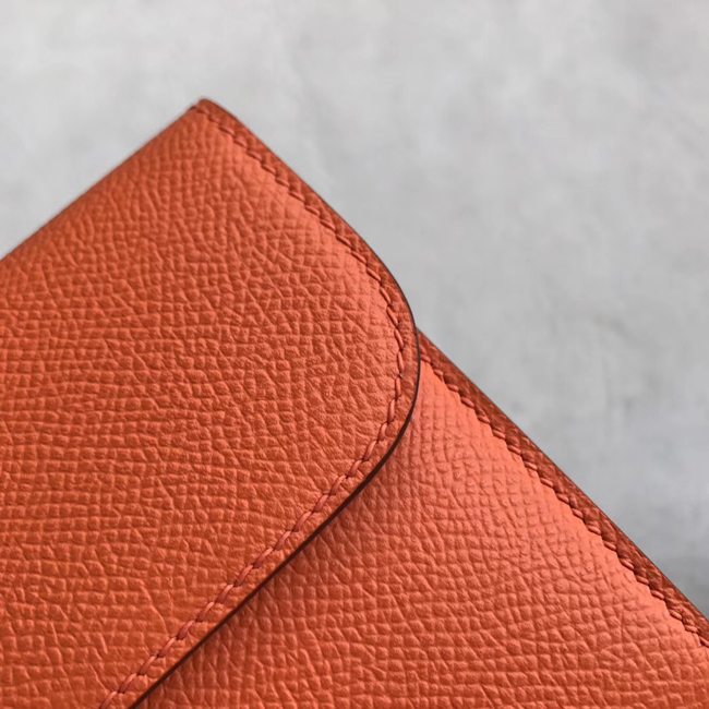 エルメス コンスタンスロング オレンジ ヴォーエプソン ゴールド金具