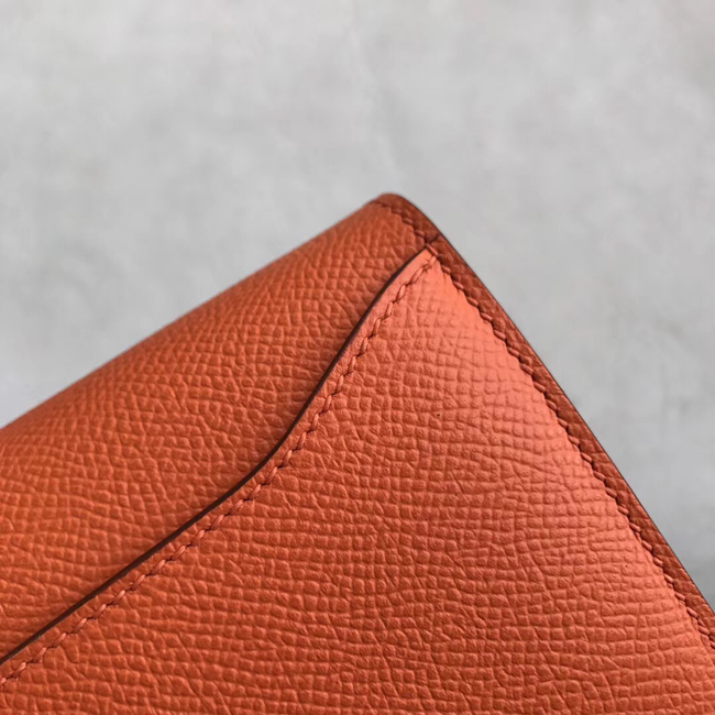 エルメス コンスタンスロング オレンジ ヴォーエプソン ゴールド金具