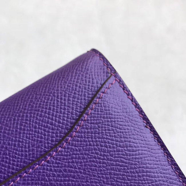 エルメス コンスタンスロング クロッカス ヴォーエプソン シルバー金具