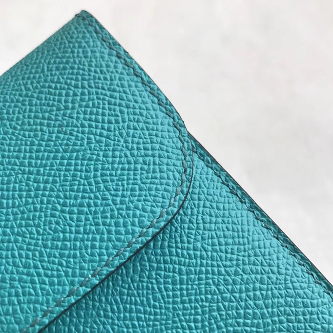 エルメス コンスタンスロング ブルーパオン ヴォーエプソン シルバー金具