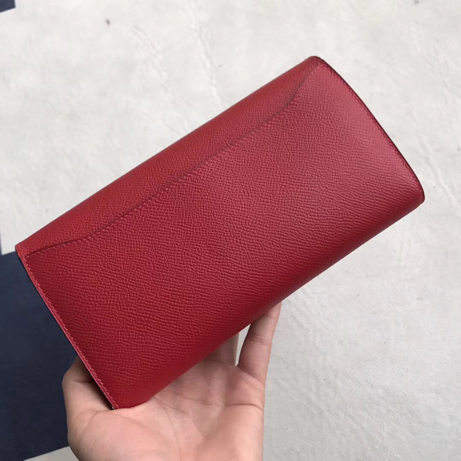 エルメス コンスタンスロング ルージュヴィフ ヴォーエプソン ゴールド金具