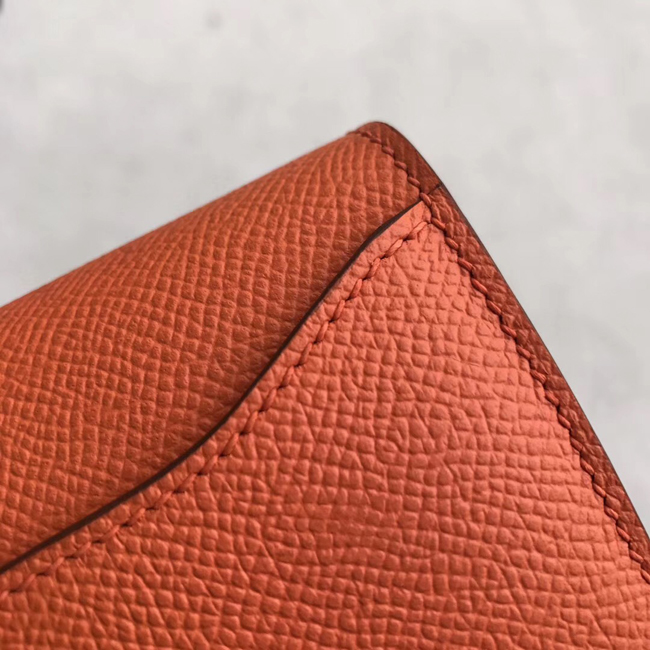エルメス コンスタンスロング オレンジ ヴォーエプソン シルバー金具