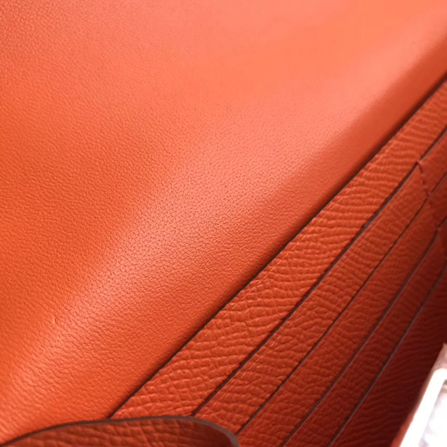 エルメス コンスタンスロング オレンジ ヴォーエプソン シルバー金具