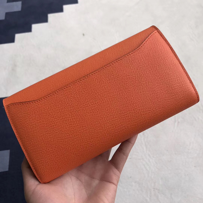 エルメス コンスタンスロング オレンジ ヴォーエプソン シルバー金具