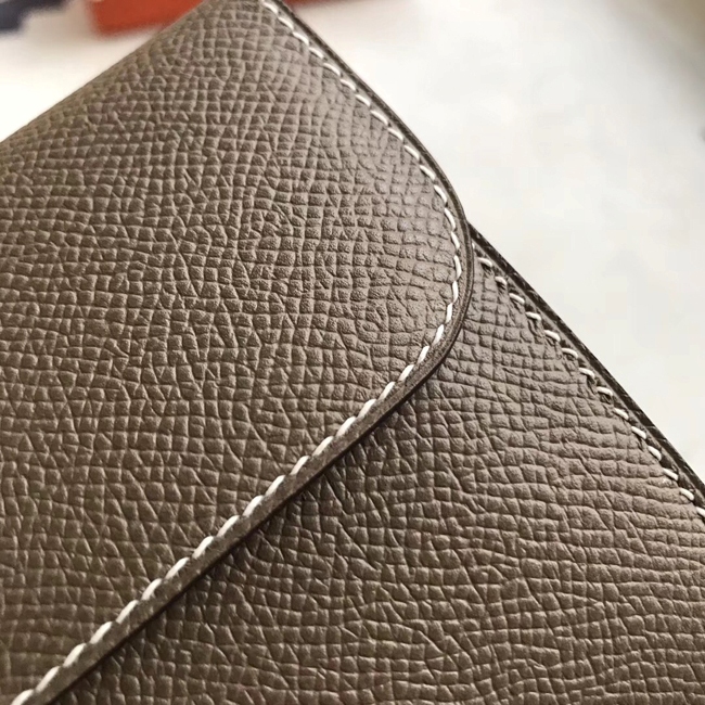 エルメス コンスタンスロング エトゥープ ヴォーエプソン シルバー金具