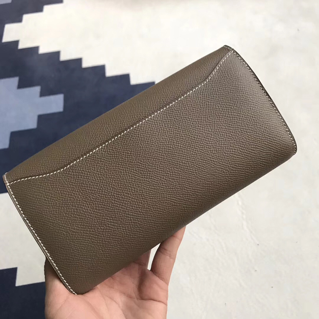 エルメス コンスタンスロング エトゥープ ヴォーエプソン シルバー金具