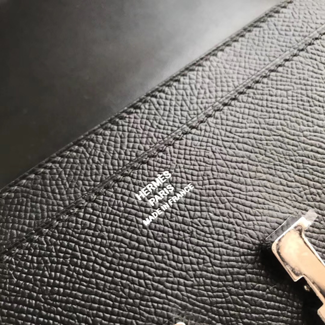 エルメス コンスタンスロング ブラック ヴォーエプソン シルバー金具