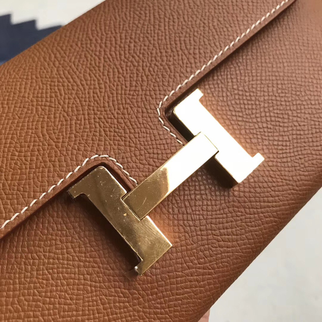 エルメス コンスタンスロング ゴールド ヴォーエプソン ゴールド金具