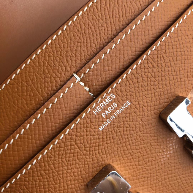 エルメス コンスタンス コンパクト ゴールド ヴォーエプソン シルバー金具