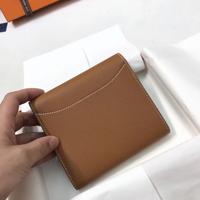 エルメス コンスタンス コンパクト ゴールド ヴォーエプソン シルバー金具