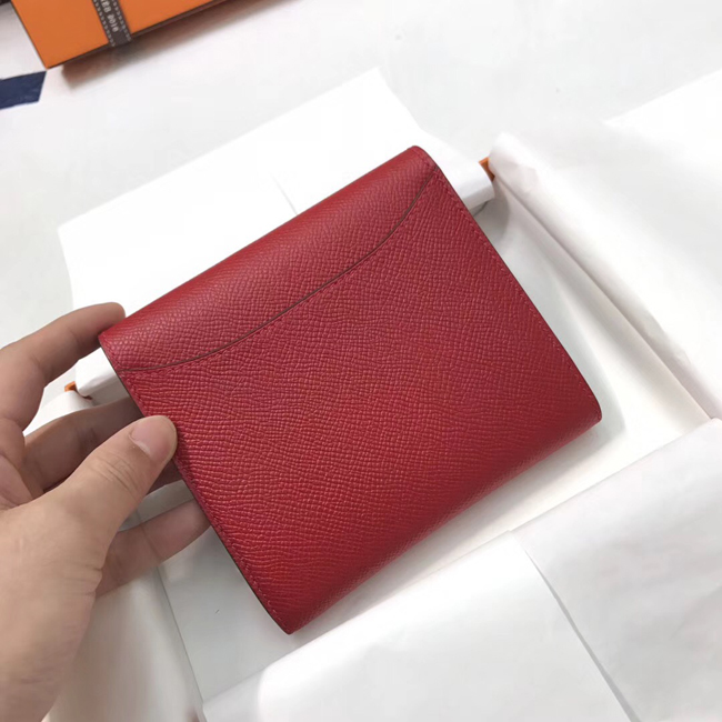エルメス コンスタンス コンパクト ルージュグレナ ヴォーエプソン シルバー金具