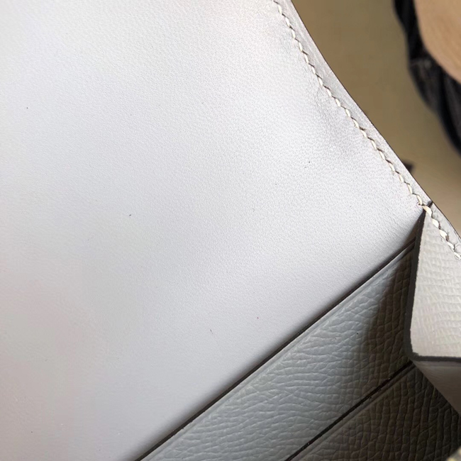 エルメス コンスタンス コンパクト ブルーラン ヴォーエプソン ゴールド金具