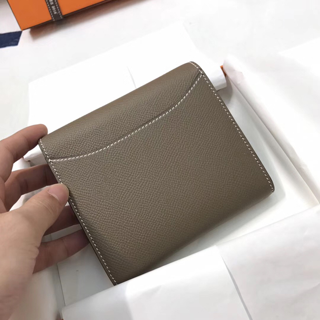 エルメス コンスタンス コンパクト エトゥープ ヴォーエプソン シルバー金具