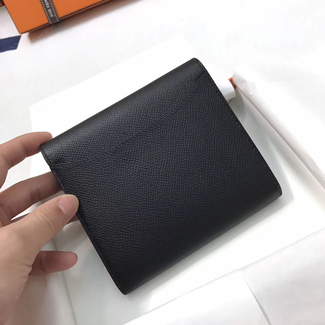 エルメス コンスタンス コンパクト ブラック ヴォーエプソン シルバー金具