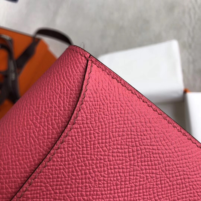 エルメス コンスタンス コンパクト ローズアザレ ヴォーエプソン シルバー金具