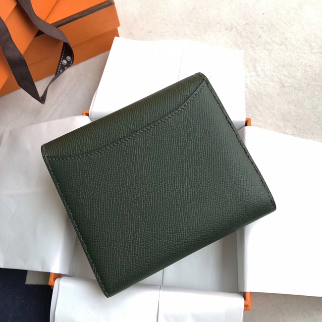 エルメス コンスタンス コンパクト ヴェールアングレ ヴォーエプソン シルバー金具