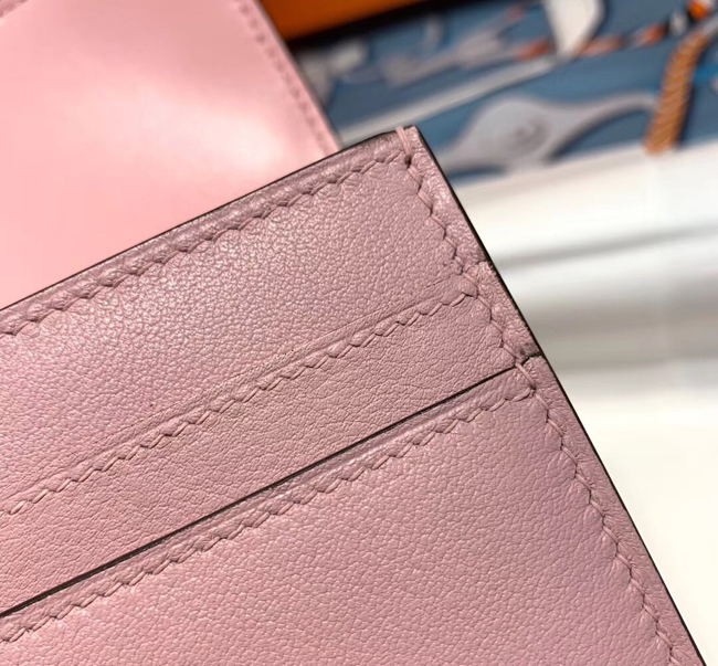 エルメス コンスタンス コンパクト タデラクト×リザード　ローズサクラ×ブーゲンビリア×シルバー金具